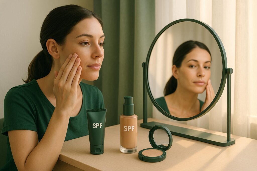 Maquillaje con protector solar: cuánto protege realmente y cuándo no alcanza