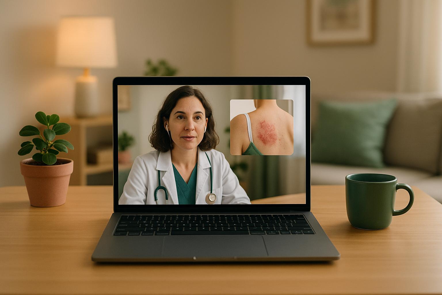 Tratamiento médico del herpes zóster: qué esperar en tu consulta dermatológica online